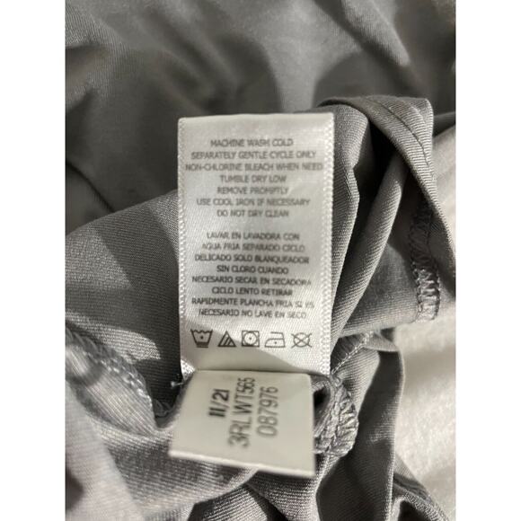 Reebok Womens Plus Size 2XL Tank Top Sleeveless T Shirt Gray Athleisure - Picture 9 of 9